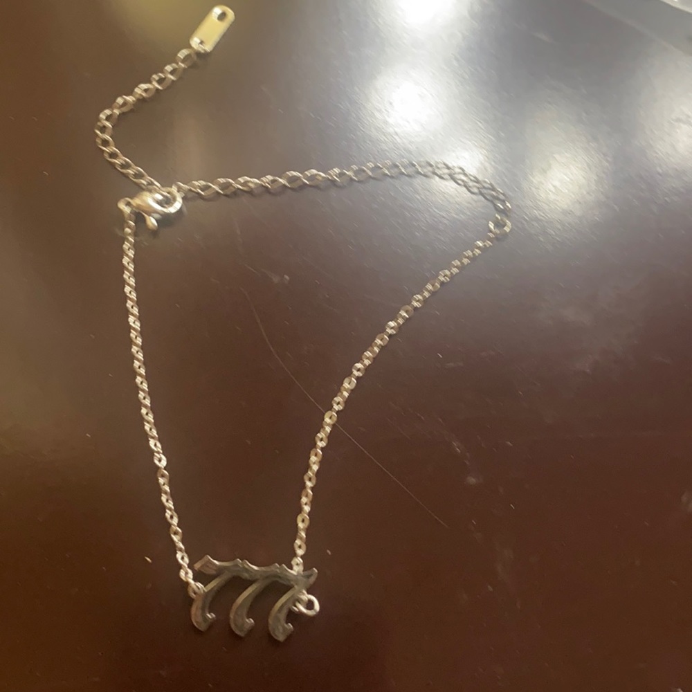 777 angel number ankle bracelet